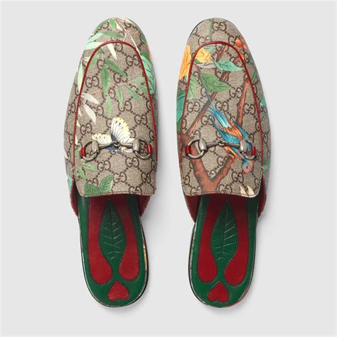 gucci men's slipper with web|princetown slippers gucci men's.